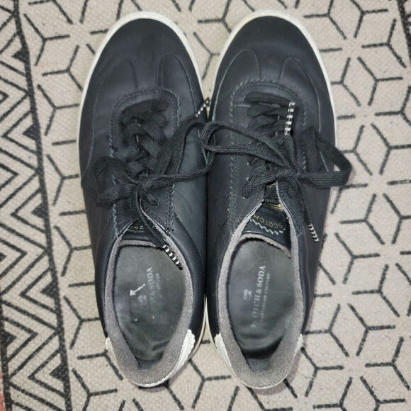 SCOTCH & SODA Plakka Low-Top Sneakers in Black, sz 8.5 - Picture 7 of 16